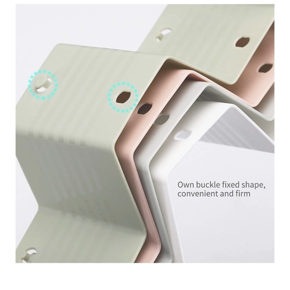 NEW Honeycomb drawers organizers gray 30 pieces - Picture 5 of 10